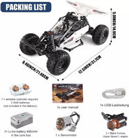 Mould King 18001 Desert Racing Building Remote Control Off-Road Buggy 394pcs
