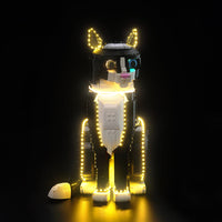 Brick Shine - Light Kit for LEGO® Tuxedo Cat 21349

