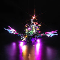 Brick Shine - Light Kit for LEGO® The Never Witch's Midnight Raven 71478
