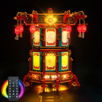 Brick Shine - Light Kit for LEGO® Trotting Lantern 80116
