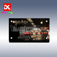 Display King - Acrylic display plaque for Lego Harry Potter Hogwarts Express 76405
