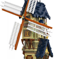 Mould King 10060 Streetview Medieval Windmill Building Technology Clamp Block