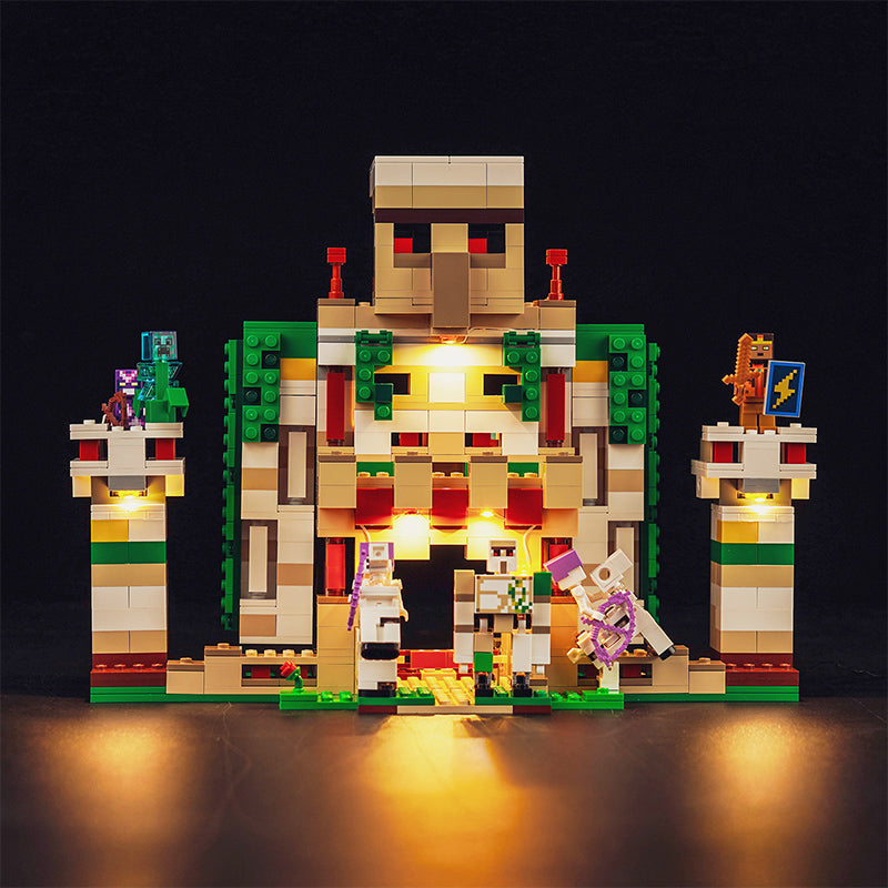 Brick Shine  GC Light Kit for  LEGO® The lron Golem Fortress 21250