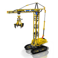 MOULD KING 17059 Mobile Tower Crane With Motor with 1731 Pieces
