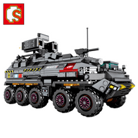 SEMBO 107005 Wandering Earth CN171 Personnel Carrier with 811 Pieces
