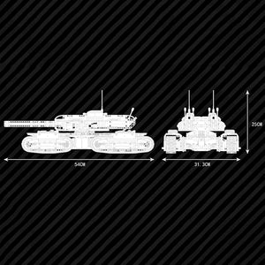 MOULD KING 20011S Mammoth Tank With Motor with 3445 Pieces