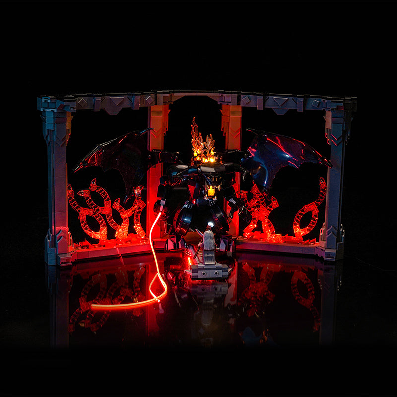 Brick Shine GC Light Kit for LEGO® The Lord of the Rings: Balrog Book Nook 10367
