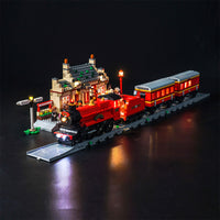 Brick Shine -  Light Kit for  LEGO® Hogwarts Express Hogsmeade Station 76423
