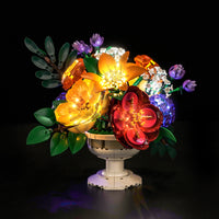 Brick Shine - Light Kit for LEGO® Flower Arrangement 10345

