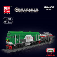 MOULD KING 12026 HXN 3 Diesel Locomotive With Motor with 1090 Pieces
