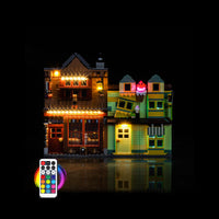 Brick Shine GC Light Kit for LEGO® Quality Quidditch Supplies & Ice Cream Parlour 76452