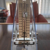 Nikko Mechanical Metronome Beat Tempo for Piano Guitar Violin(Made In Japan)