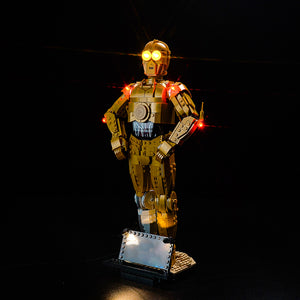 Brick Shine - Light Kit for LEGO® C-3po 75398