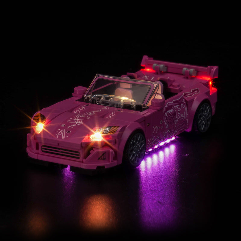 Brick Shine GC Light Kit for LEGO® 2 Fast 2 Furious Honda S2000 77241