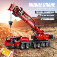 Mould King 17013 Mobile Cranes Building Blocks 4460 Pieces with Motor/APP Remote
