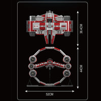 MOULD KING 21047 Interstellar Ring Fighter with 6003 Pieces
