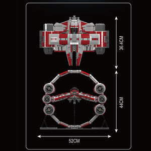 MOULD KING 21047 Interstellar Ring Fighter with 6003 Pieces