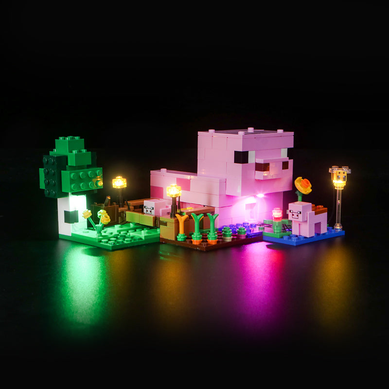 Brick Shine - Light Kit for LEGO® The Baby Pig House 21268