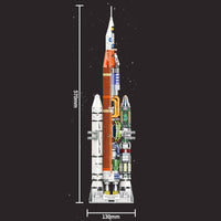 JIESTAR JJ9030 Carrier Rocket Space Launch System with 1055 Pieces
