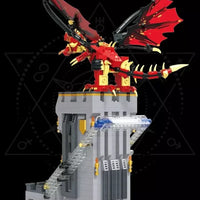 JIESTAR Small Angle JD046 Dungeons & Dragons D&D Dice Tower Building Block 1176pcs