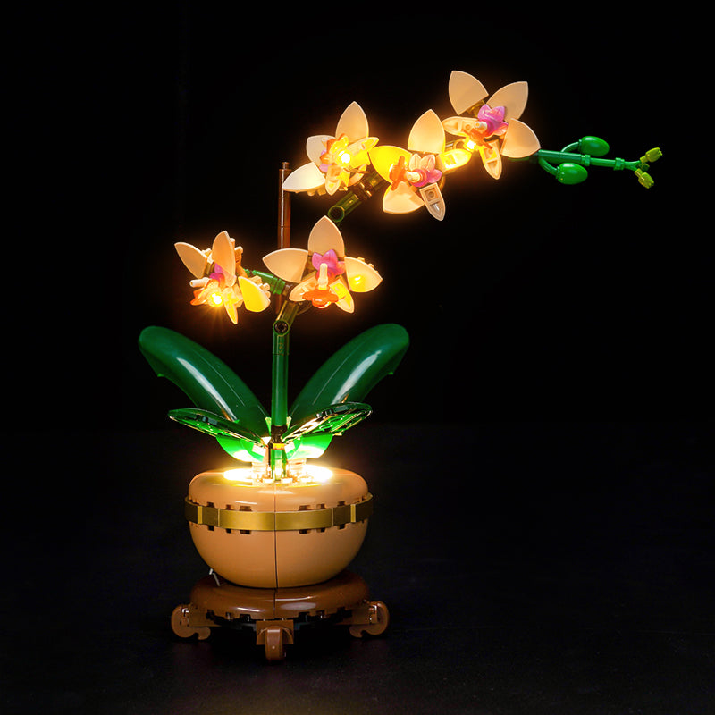 Brick Shine - Light Kit for LEGO® Mini Orchid 10343