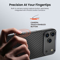 REDEFYNE Armor Xtreme Soft TPU+1500D Kevlar Case Cover With Magnetic Ring for iPhone 17 Pro / 18 Pro
