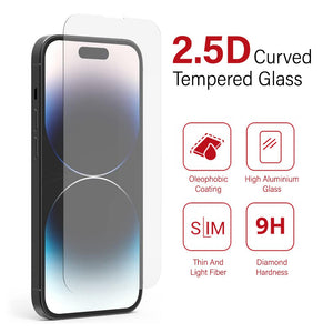 Tempered Glass Screen Protector For iPhone 15