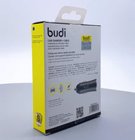 sky Budi CC627T3B 12W 2USB Car Charger with 3-in-1 Combo

