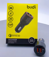 sky Budi CC109Q PD 36W 2USB Car Charger
