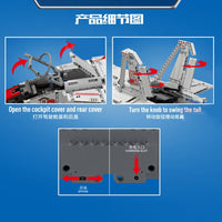 MOULD KING 15012-15014 Air plane wiht 700 Pieces
