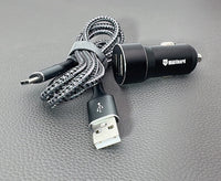 sky Maxguard MC039C 3.1A 2USB car charger with USB-A to C combo

