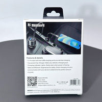 sky Maxguard MC039L 3.1A 2USB car charger with USB-A to Lightning combo
