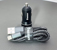 sky Maxguard MC039L 3.1A 2USB car charger with USB-A to Lightning combo

