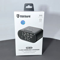 sky Maxguard MW05 2 in 1 15W Alarm Clock Wireless Charger

