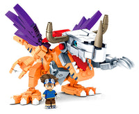 SEMBO 609319 Digimon Mechanical Greymon with 458 Pieces
