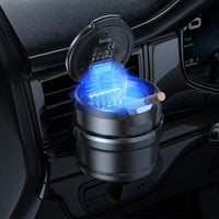 Hoco ZP11 Delta car ashtray - black
