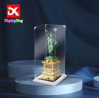 Display King - Acrylic  display case with screw for LEGO® Statue of Liberty 21042
