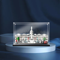 Display King - Acrylic display case with screw for Lego® Architecture Trafalgar Square 21045
