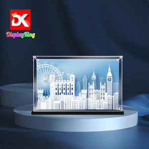 Display King - Acrylic display case with screw for Lego® Architecture Trafalgar Square 21045