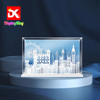 Display King - Acrylic display case with screw for Lego® Architecture Trafalgar Square 21045
