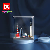 Display King - Acrylic display case with screw for LEGO® Tokyo 21051