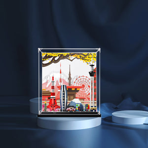 Display King - Acrylic display case with screw for LEGO® Tokyo 21051