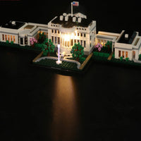 Brick Shine Light Kit for LEGO® The White House 21054
