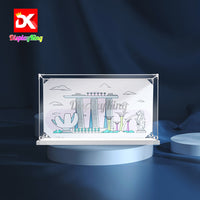 Display King -Acrylic display case with screw for LEGO® Architecture Singapore 21057
