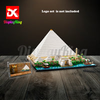 Display King - Acrylic photo frame for Lego Great Pyramid of Giza 21058
