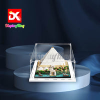 Display King - Acrylic  display case with screw for LEGO® Great Pyramid of Giza 21058
