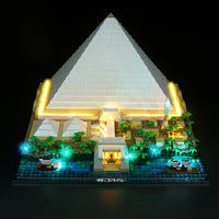 Brick Shine  GC Light Kit for LEGO® Great Pyramid of Giza 21058