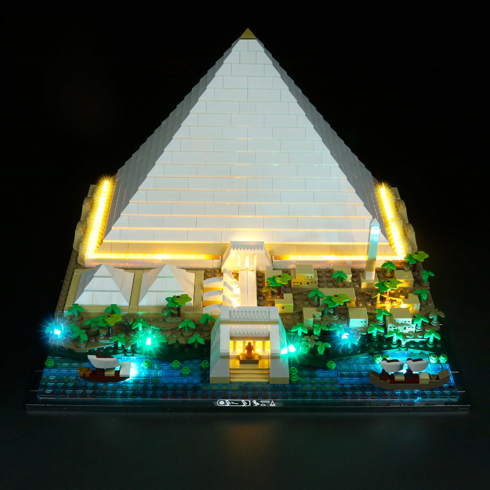 Brick Shine  GC Light Kit for LEGO® Great Pyramid of Giza 21058