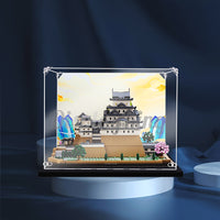 Display King - Acrylic display case with screw for LEGO® Himeji Castle 21060
