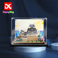 Display King - Acrylic display case with screw for LEGO® Himeji Castle 21060
